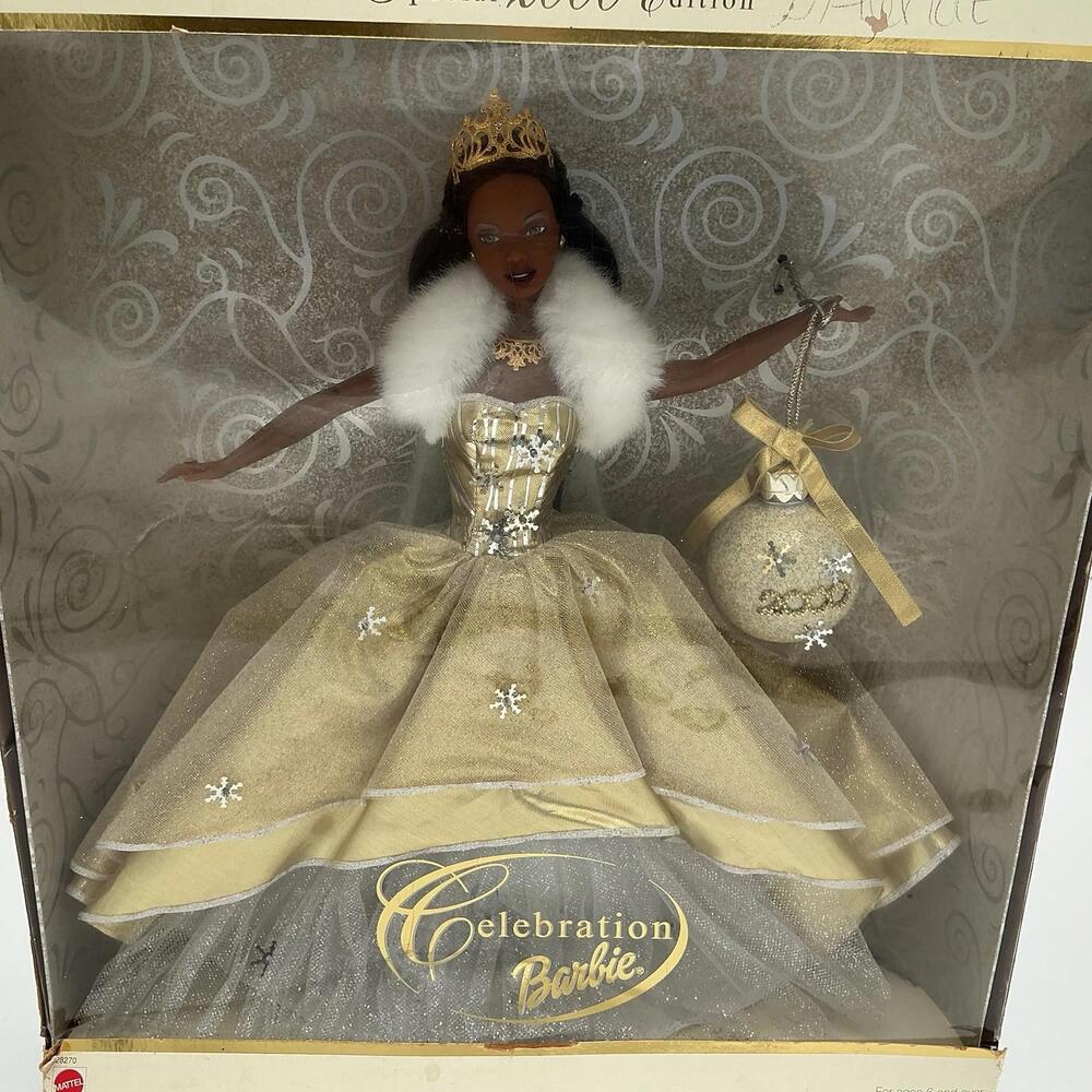 ⭐️Rare⭐️2000 Celebration Barbie (African American) Special Edition Doll NEW NIB